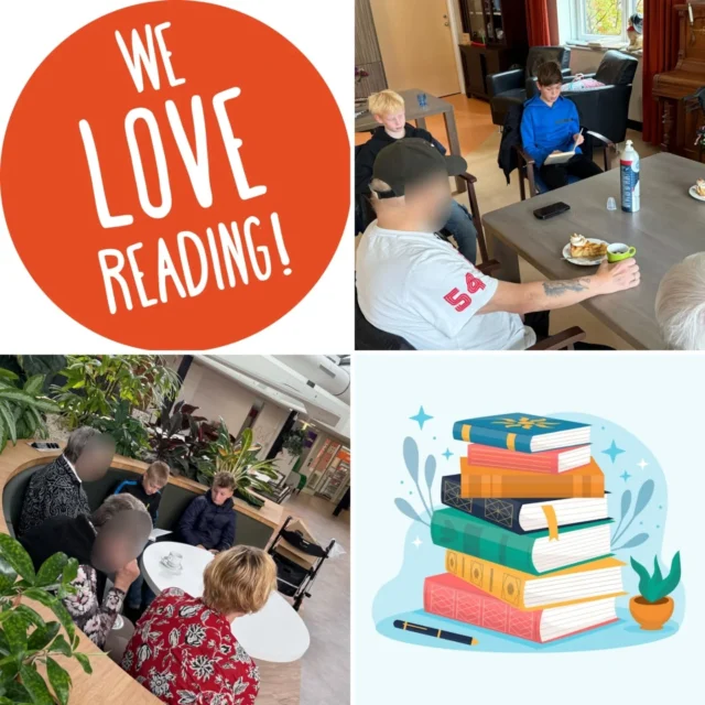 K I N D E R B O E K E N W E E K Vandaag mochten de kinderen van groep 8 voorlezen in De Lijte en Lijtehiem in verband met de kinderboekenweek! Super mooi hoe er op deze manier VERBINDING😉 ontstaat tussen de verschillende generaties💙💚Gouden momenten in ons leesonderwijs!#DeVerbinding #Kinderboekenweek #Lezenisleuk #NoorderBasis