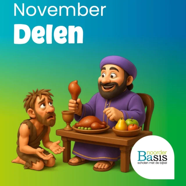 M A A N D O P E N I N G Op deze Dankdag hebben we met elkaar de maand geopend. En wat zijn we dankbaar dat we met zoveel ouders en kinderen samen mochten zijn🥰!Deze maand staan we stil bij DELEN. De gelijkenis van de rijke man en de arme Lazarus werd verteld. Het is belangrijk dat we hetgeen wat God aan ons geeft niet alleen voor onszelf houden maar ook uitdelen!🤝▶️ Medeleven is belangrijker dan rijkdom.▶️ Wat je voor de ander doet, doet ertoe!Mooie boodschap om deze maand mee te nemen!💚#deVerbindingUreterp #maandopening #indevoetsporenvanJezus #NoorderBasis