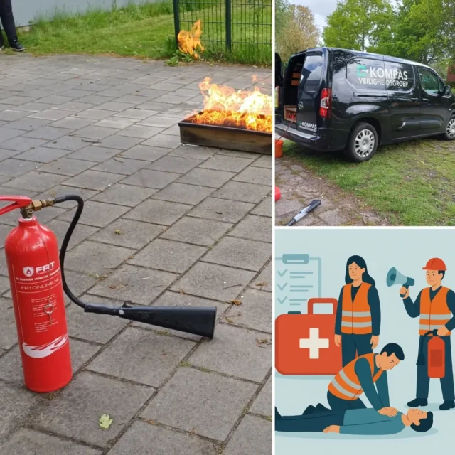 Brandjes blussen🔥, eerste hulp verlenen🩹, ontruimen🆘️... gisteren met een aantal collega's de BHV herhalingscursus weer afgerond. Een opfrismoment om weer een jaar goed voorbereid te zijn!🩹🧯❗️#bhv #DeVerbindingUreterp #veiligheidvooralles #noorderbasis #kompasveiligheidsgroep