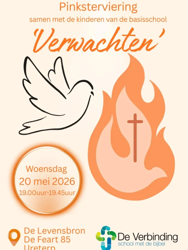 Morgen is het zover! Onze Pinksterviering U / jij komt toch ook?! 🕊🔥✝️#DeVerbindingUreterp #viering #pinksteren #NoorderBasis